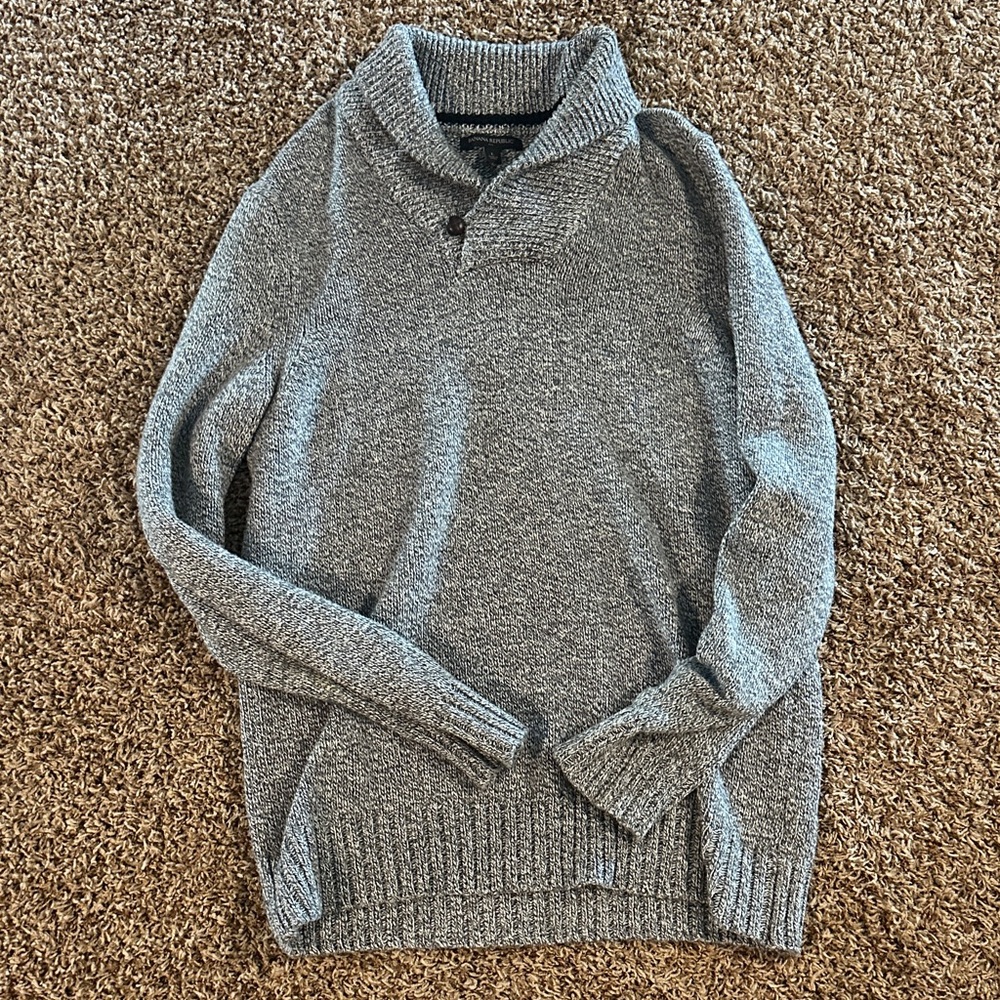 Banana Republic Gray Turtleneck Sweater